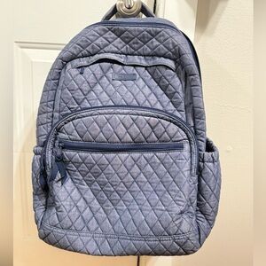 Vera Bradley Quilted Indigo Backpack